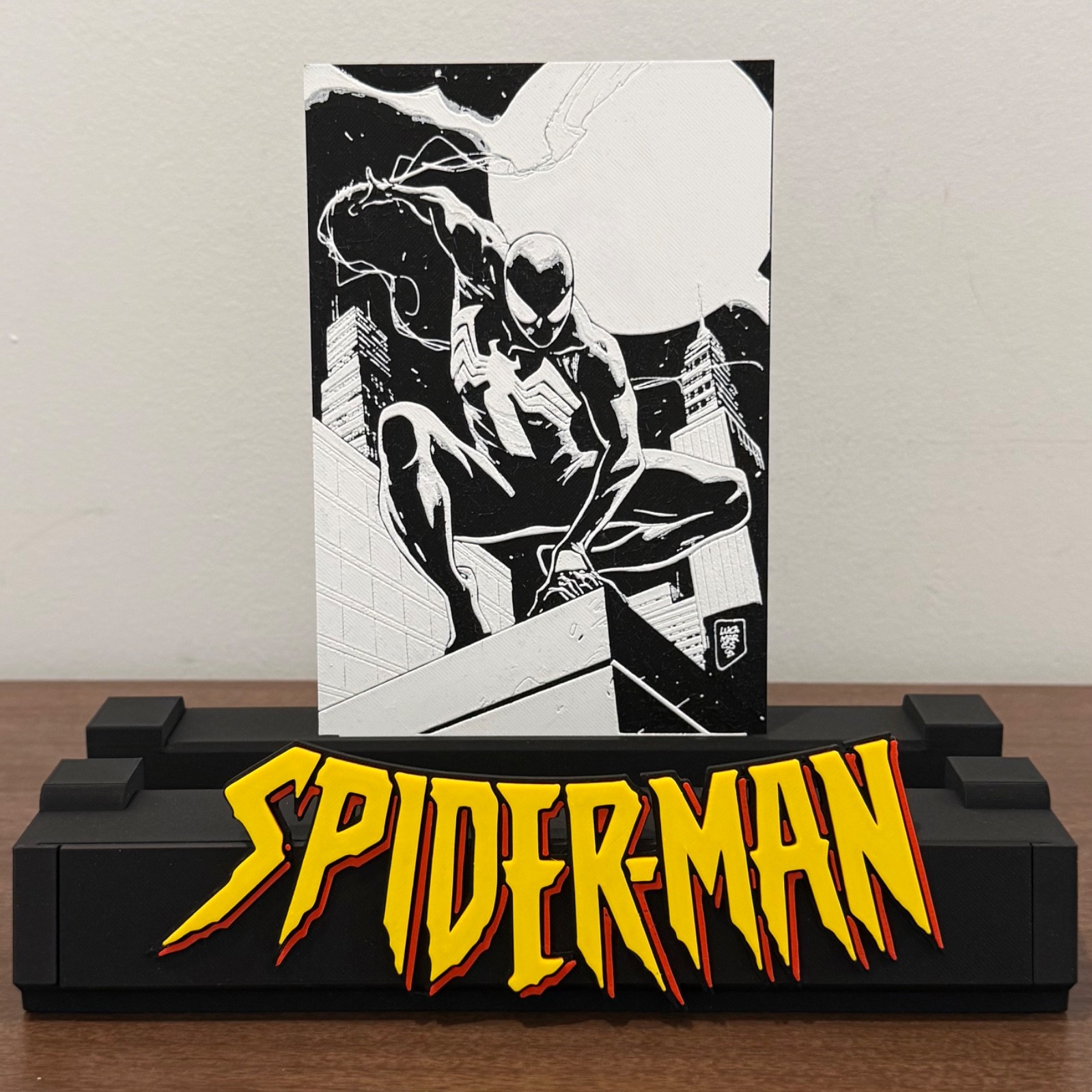 Spider-Man Comic Book Display Stand for Graded CGC, CBCS, and Non-Graded Comics