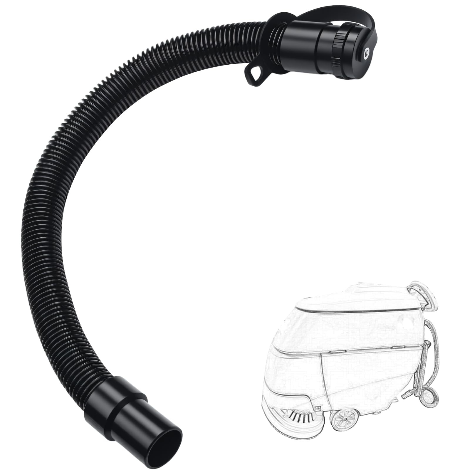 Threlaco Drain Hose Replacement Compatible with Tennant T3 T5 1043538 Afterma...