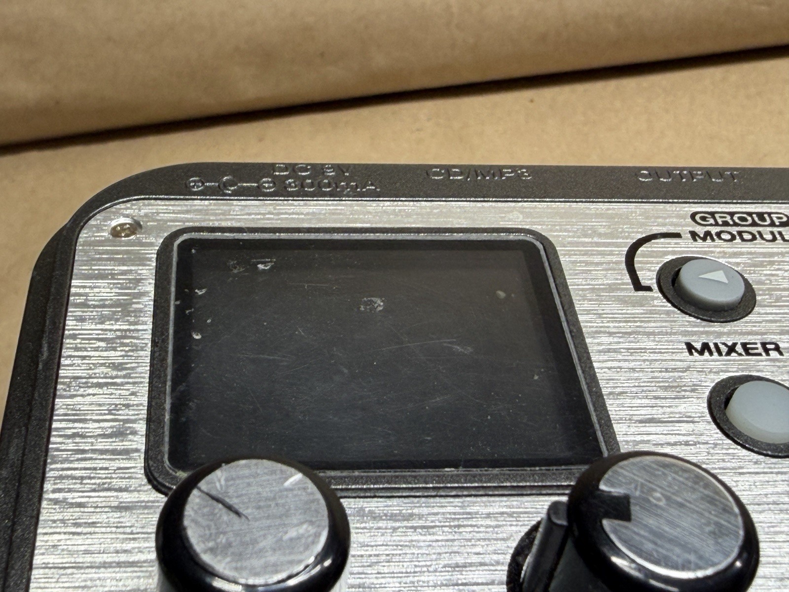 NUX MG-100 Multi-Effects Modeling Guitar Processor Pedal Only | No Power Adapter