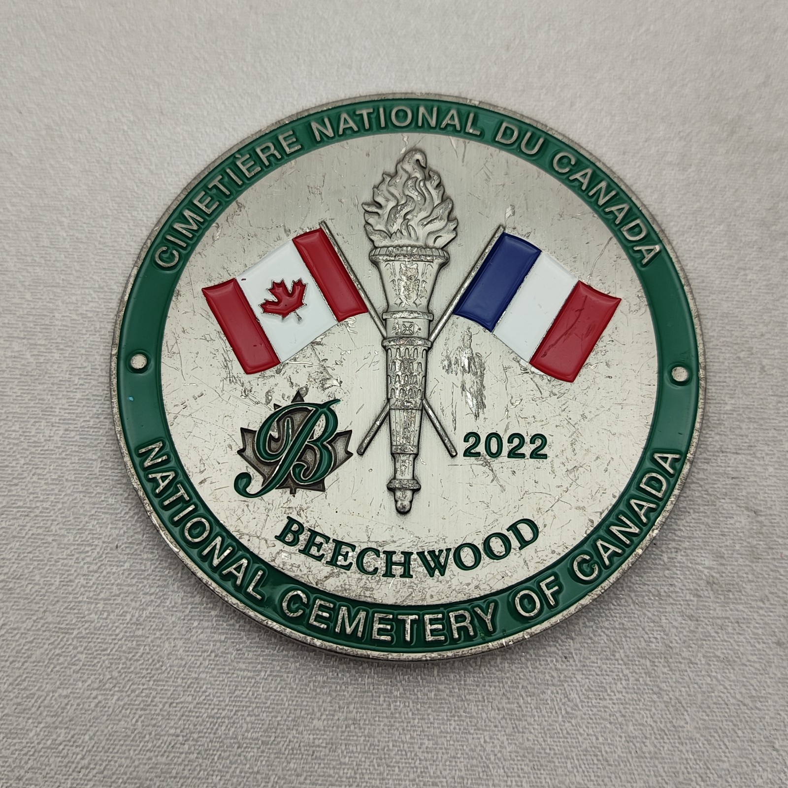 National Cemetery of Canada Challenge Coin