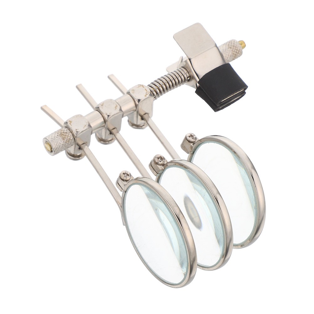 Watchmaker Jewelers Loupe Repair Magnifier Gems Clip on Eye Glasses