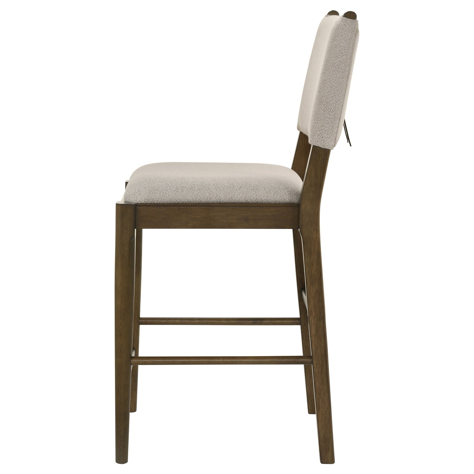 Crispin Brown Upholstered Counter Side Chair