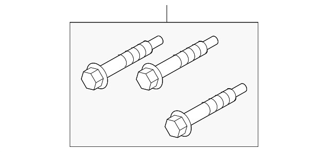 Genuine Ford Manual Transmission Mount Bolt W715936S437