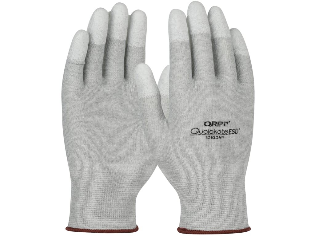 QRP TDESDNYS - Qualakote ESD Inspec t/Assy GlovePoly Finger