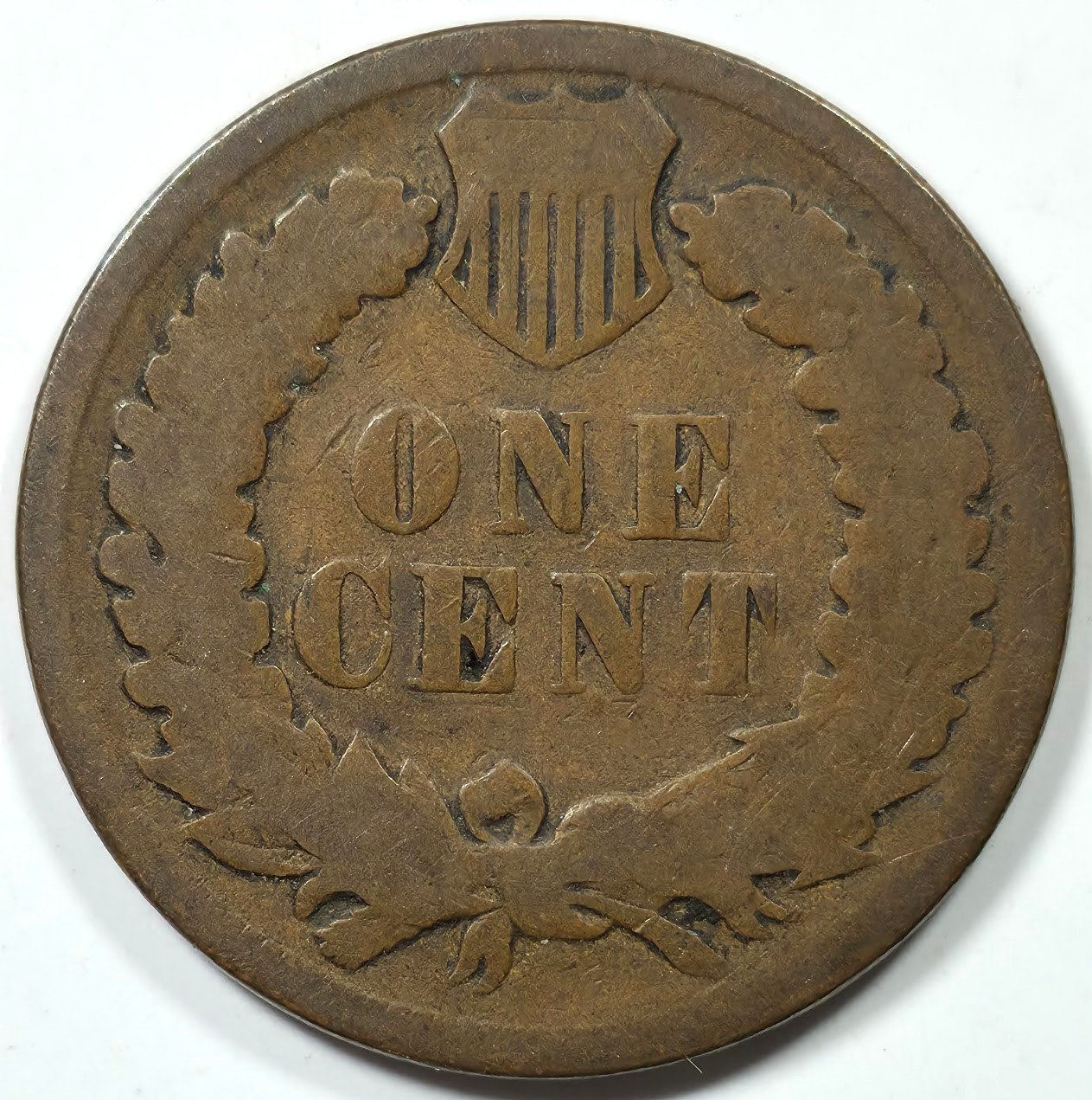 1897 INDIAN HEAD CENT 1C G GOOD CIRCULATED C221