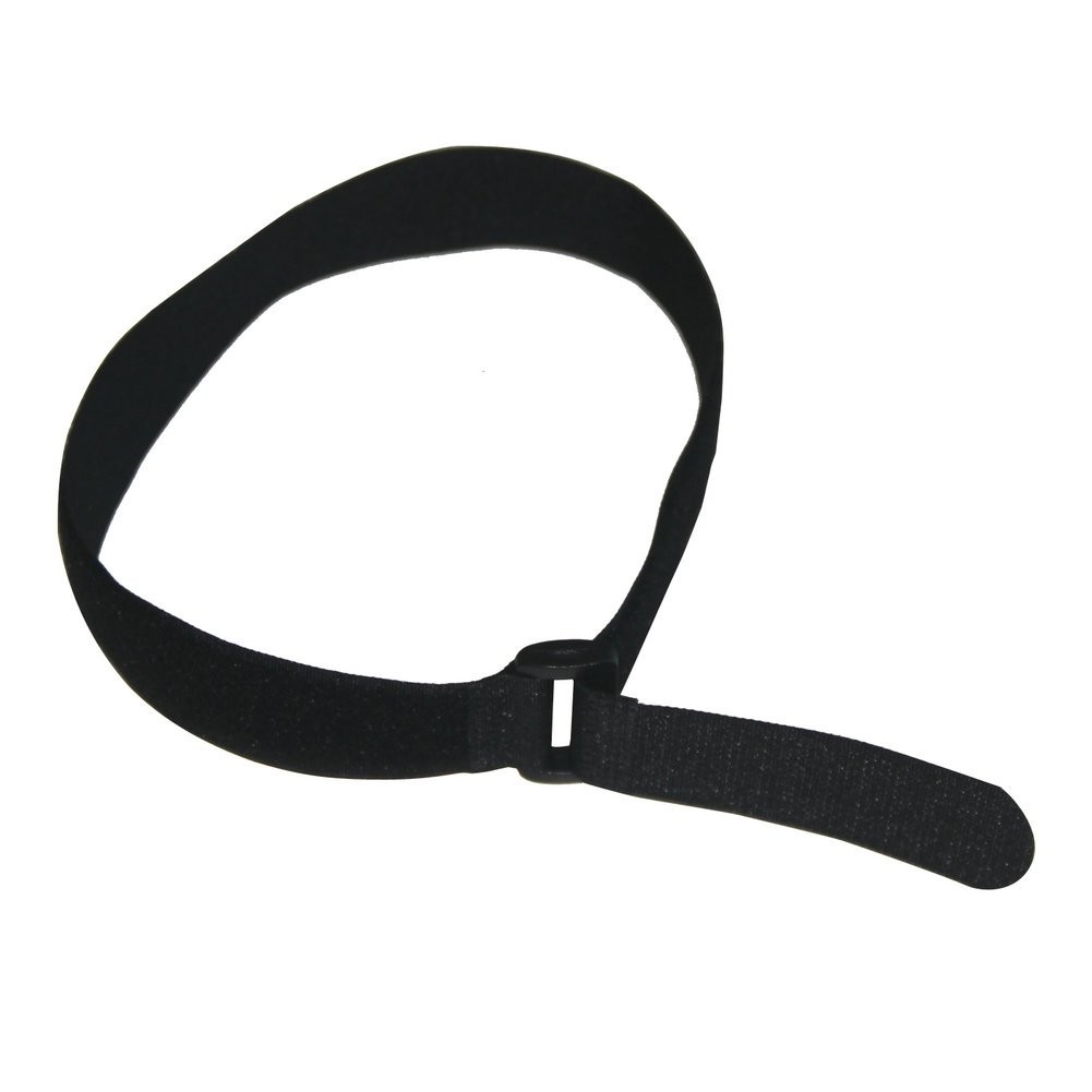 16 Pack 18in Nylon Hook & Loop Reusable Durable Cable Ties Cord Organizer