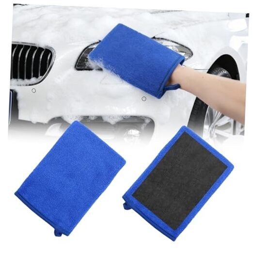 2PCS Clay Mitt Auto Detailing Supplies,Scratch-Less Clay Bar Mitt for Car