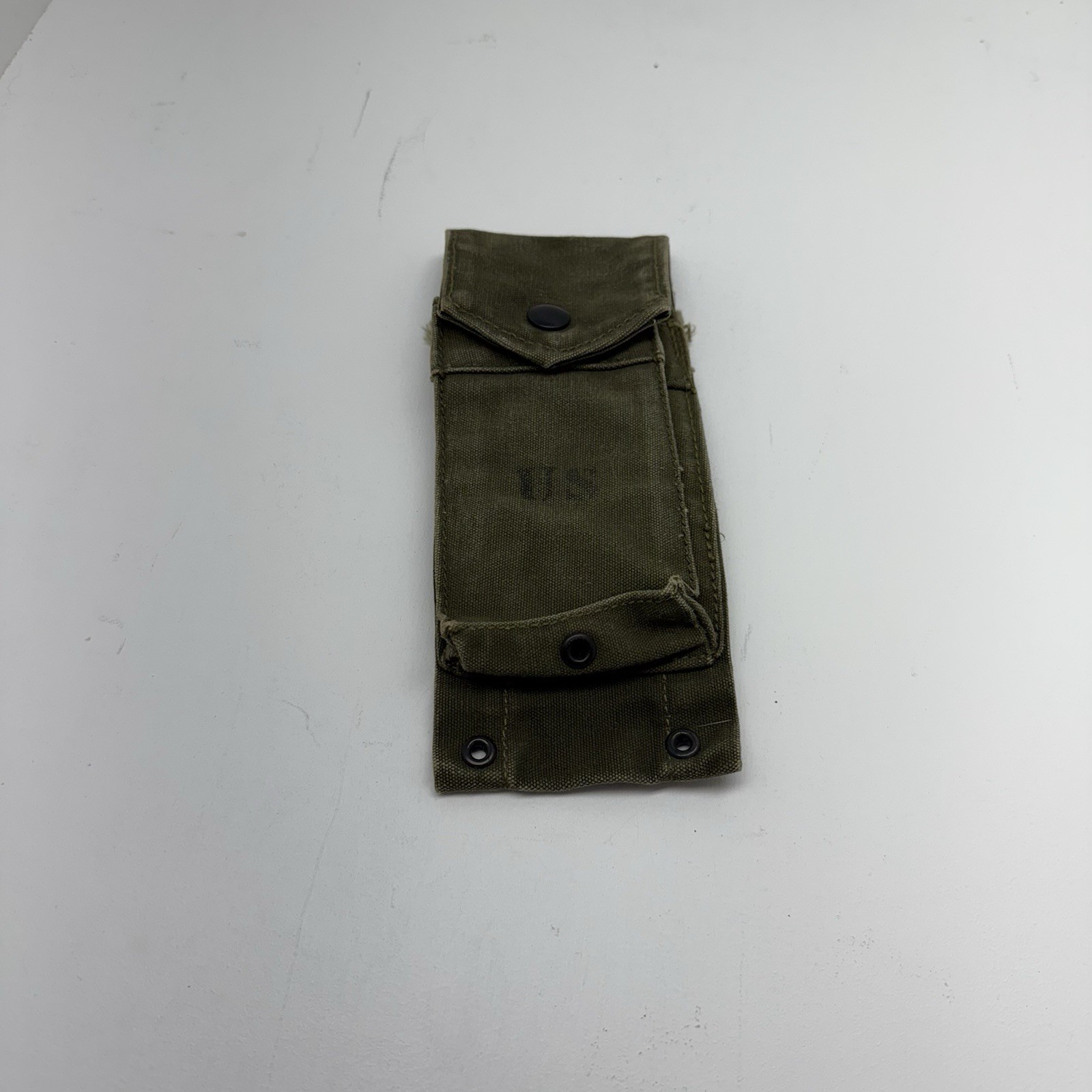 US VIETNAM ERA MAGAZINE MAG AMMO POUCH MILITARY M1961 USMC 7.62MM 30 CAL 1967