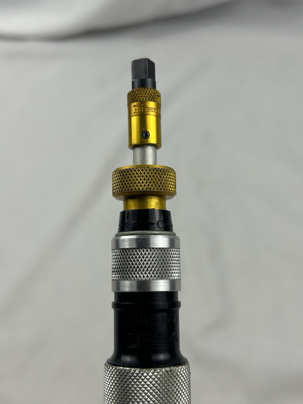 Mint WILLIAMS MTW-10SA ADJUSTABLE 1/4" DRIVE TORQUE LIMITING SCREWDRIVER