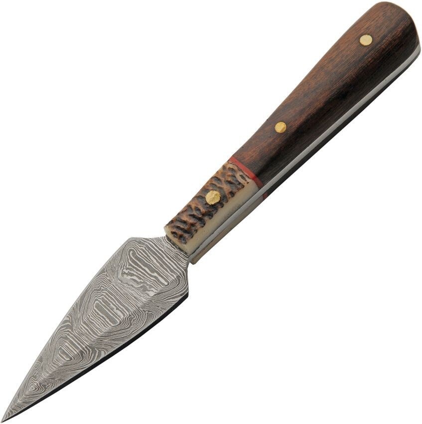 Dagger Knife with Damascus steel blade Bosom Skinner