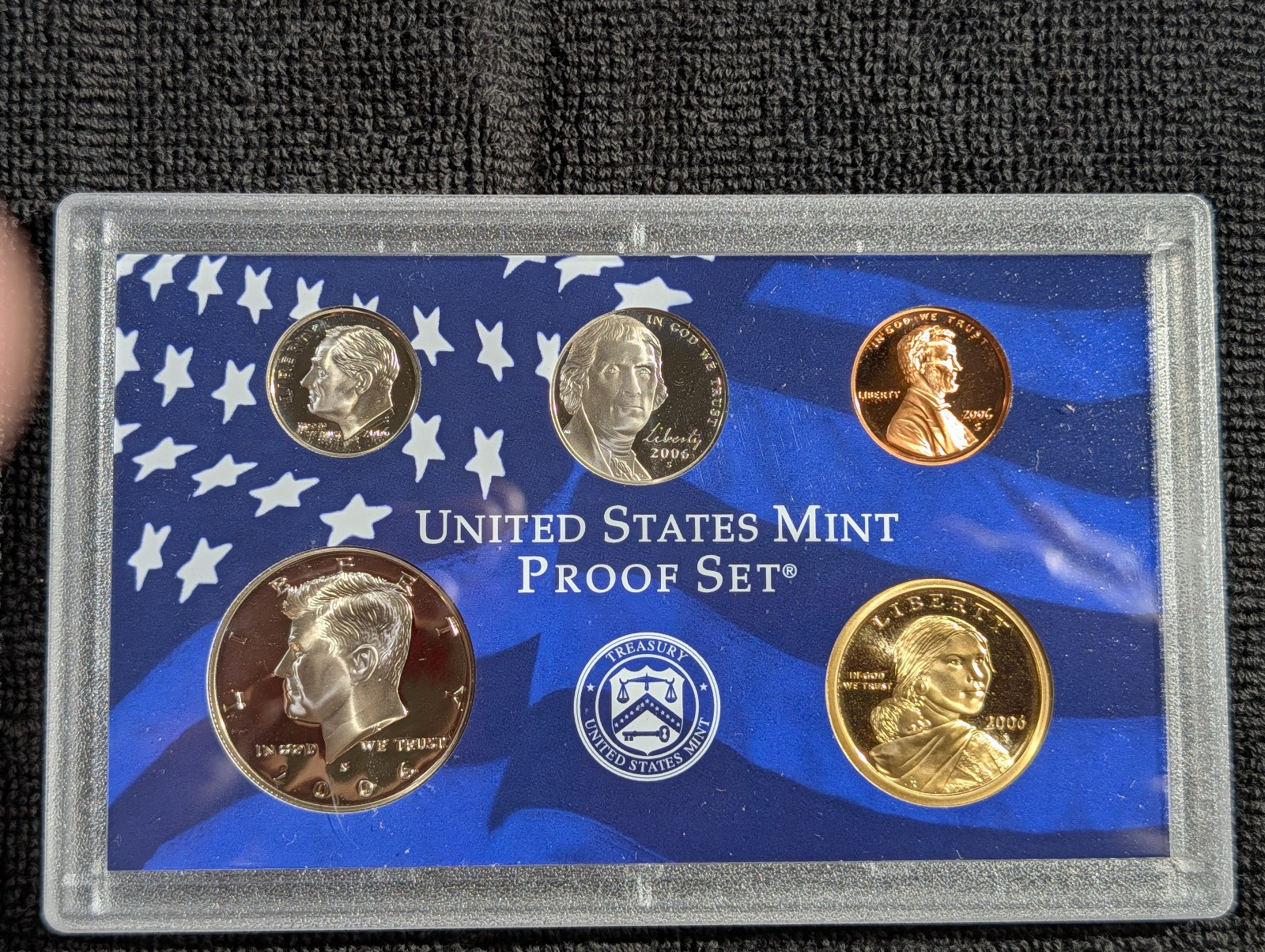 2006 US Proof set OGP COA