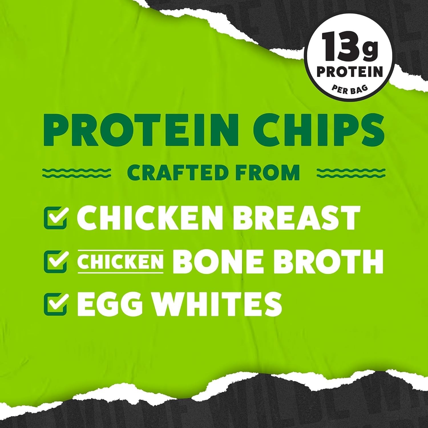 WILDE Protein Chips Variety Pack, High Snacks for Adults, Pack of 12