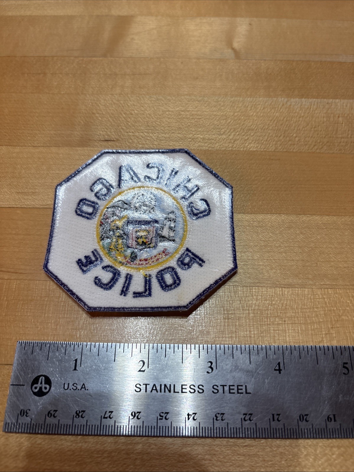 Chicago Police Small Patch-Historical Memorabilia