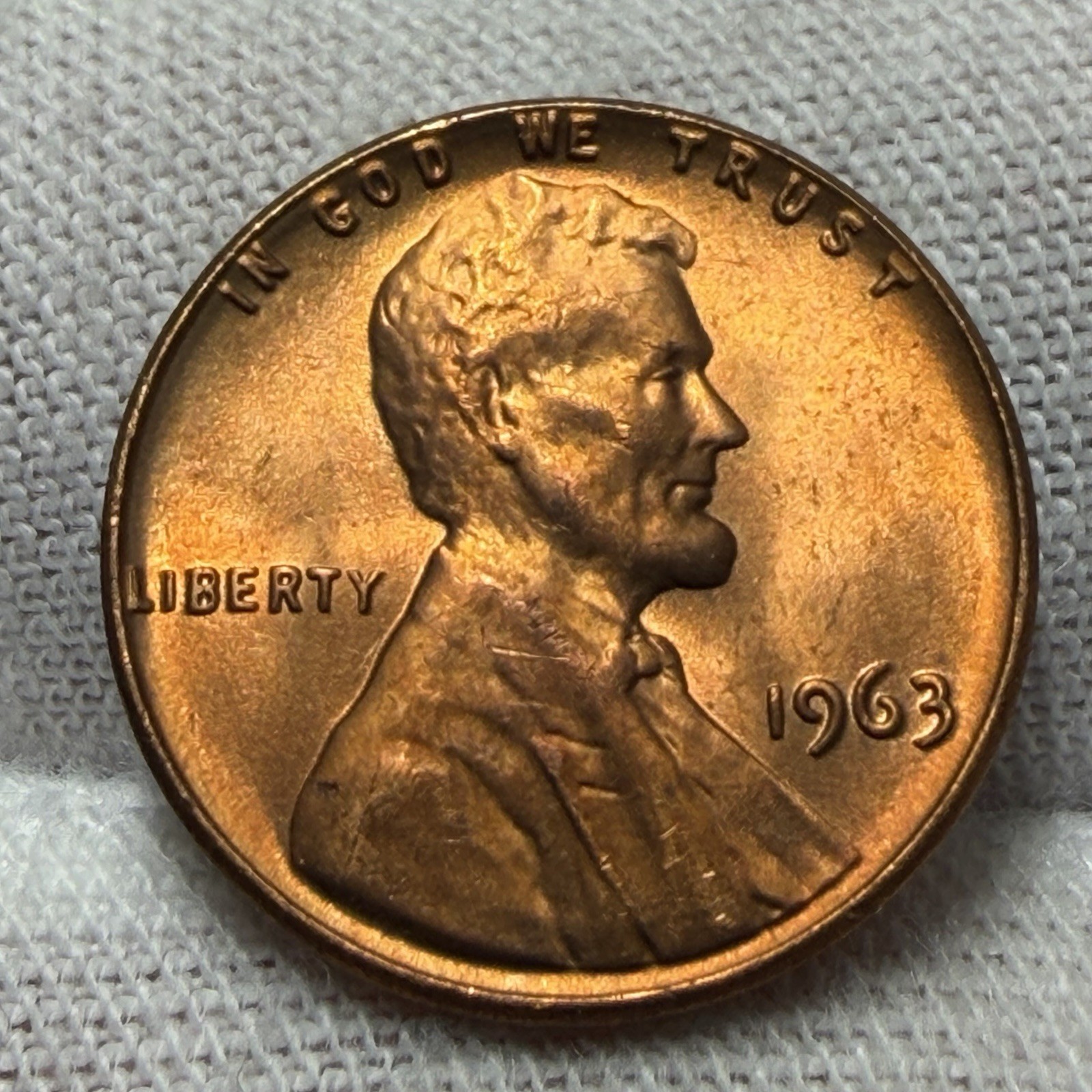 1963 P&D Lincoln Memorial Cents Uncirculated receive coins pictured #4717