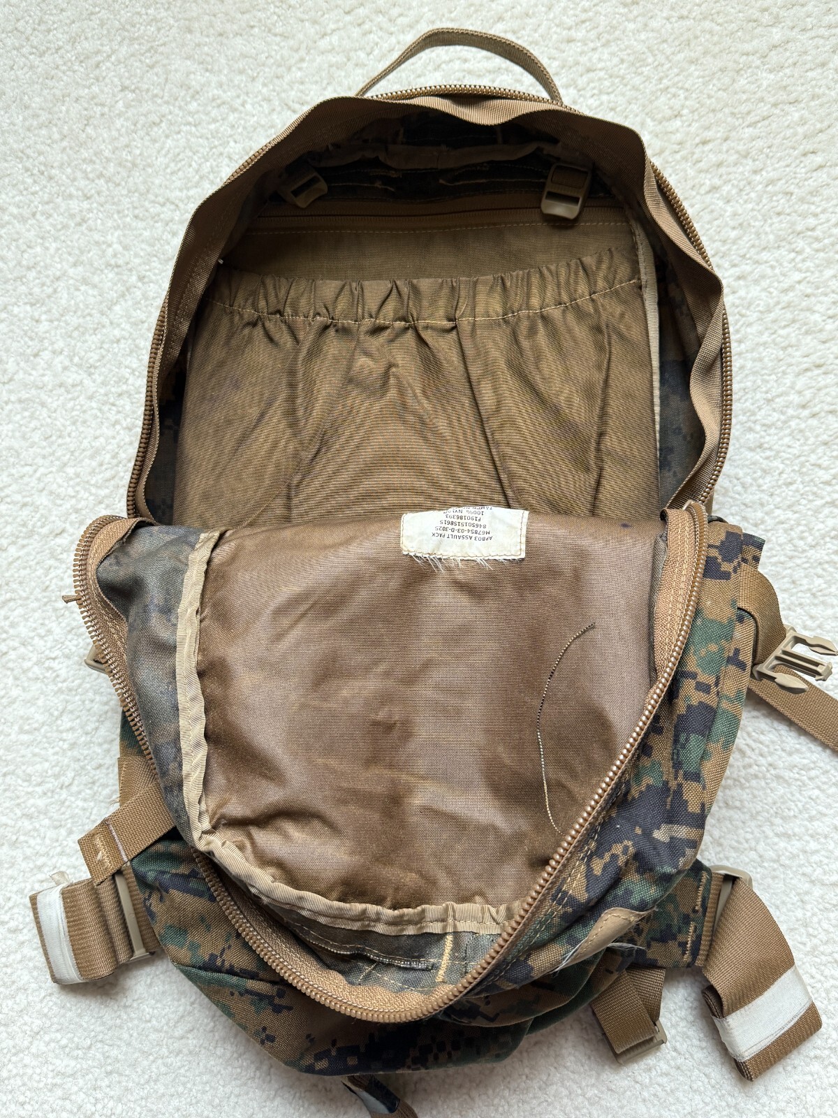 USMC Marpat Assault Pack Backpack APB03 by Arcteryx Propper USGI EXCELLENT