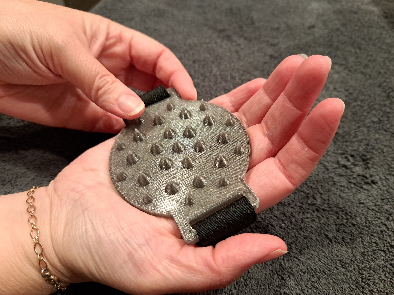 Hand Held Spiky Sharp Scratcher Sensory Device | BDSM Sensual Play Rough Sex Pad
