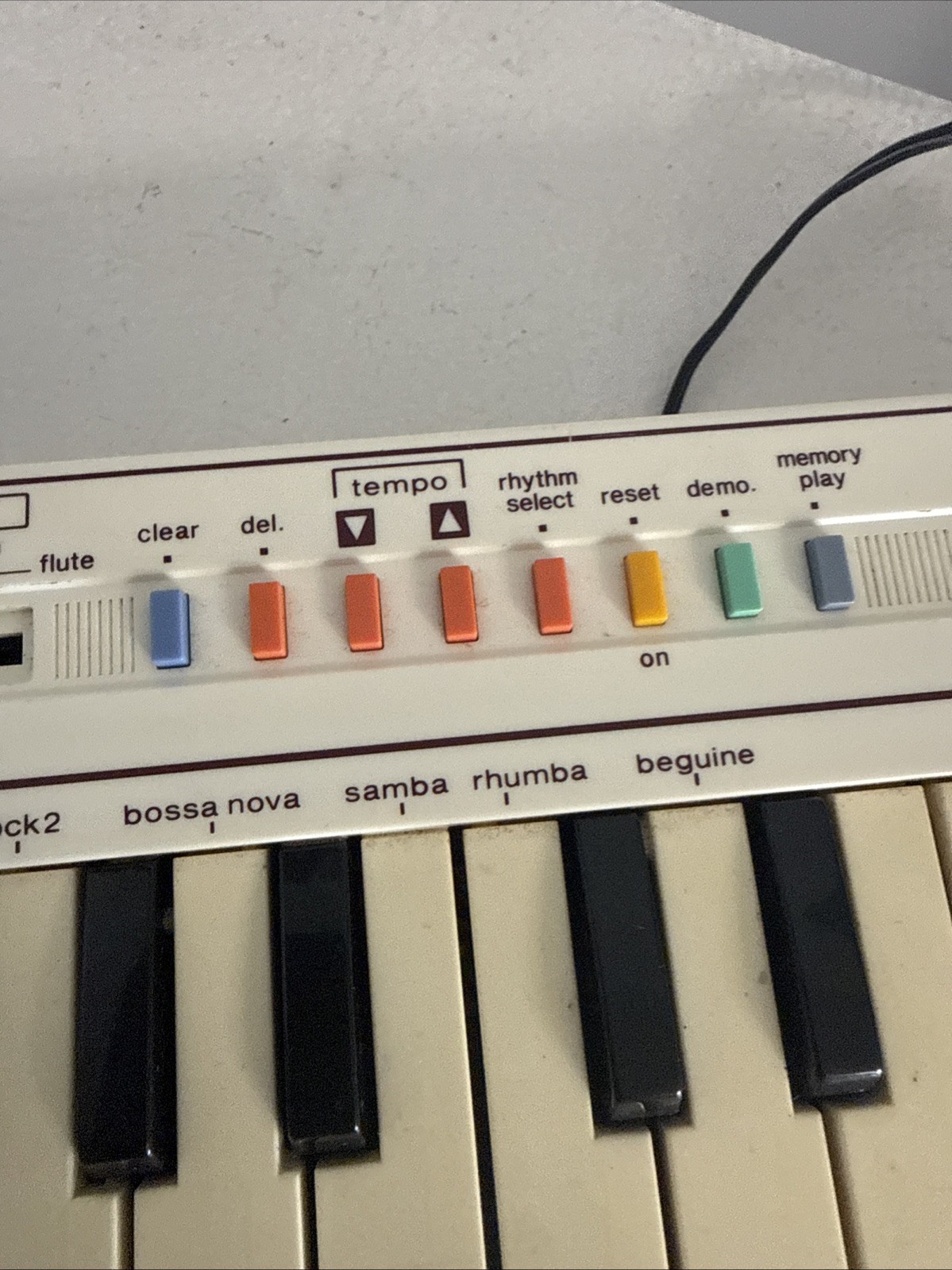 Casio PT-1 Mini Keyboard 29 Key Vintage TESTED / WORKING