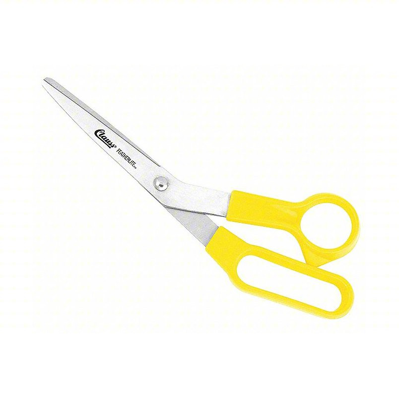 Clauss 8.5" Offset Stainless Steel Scissors Multipurpose Floral Office
