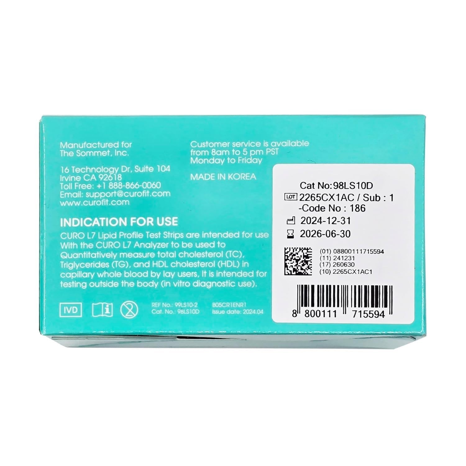 Professional Grade Home Cholesterol Testing Kit - Accurate and User-Friendly