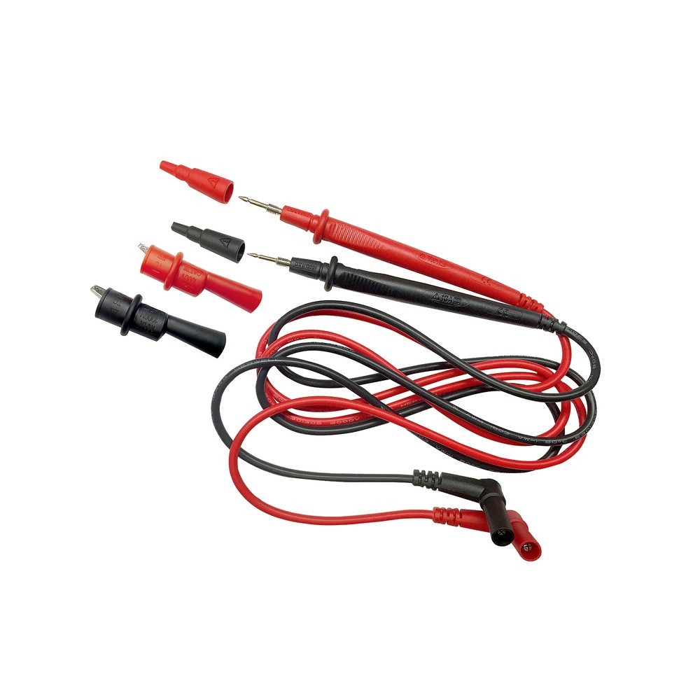 Klein Tools 69410 Right Angle Replacement Test Lead Set w/ Alligator Clips New