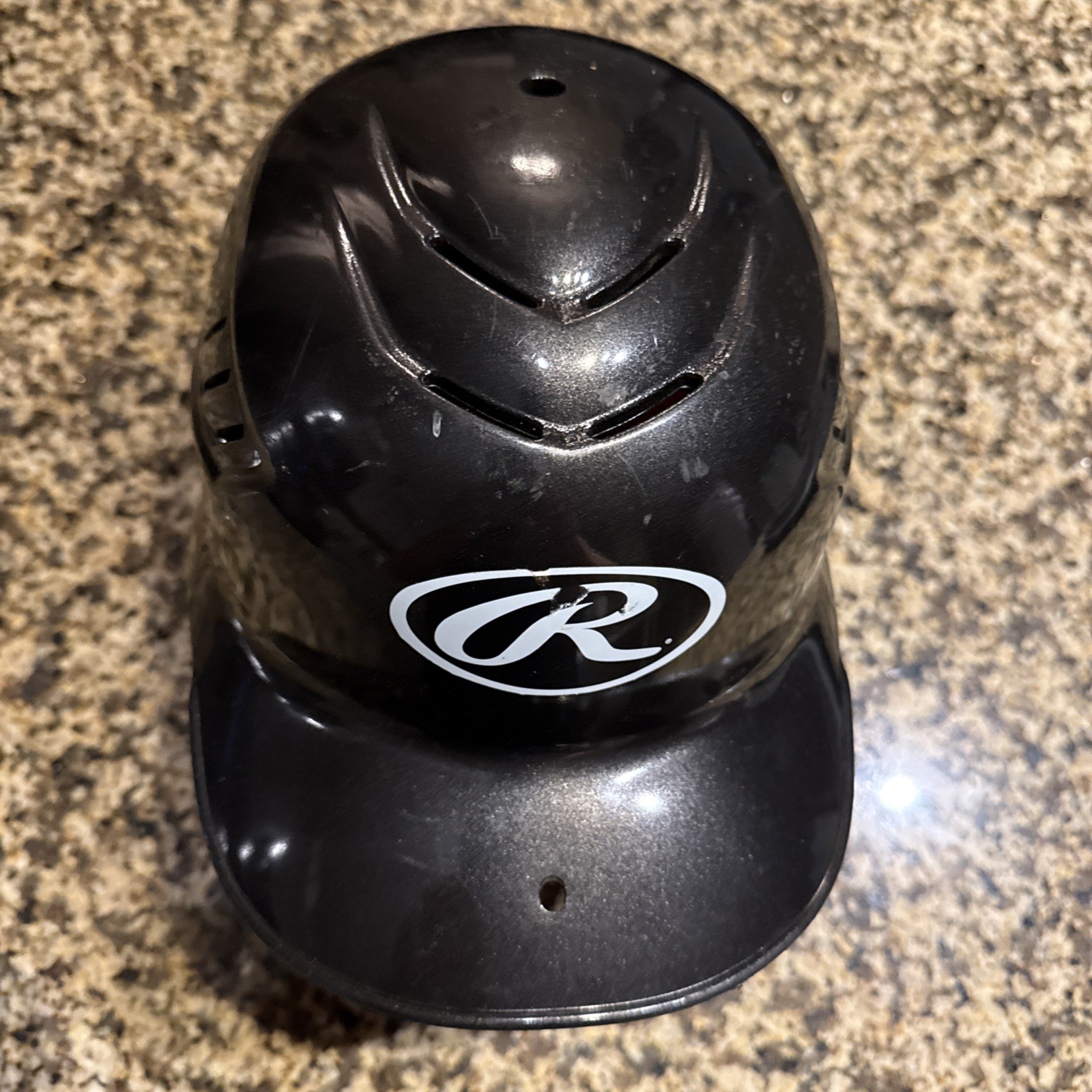 Rawlings Baseball Softball CFTBN-R1 Helmet Size 6 1/4 - 6 7/8 Black KG JD