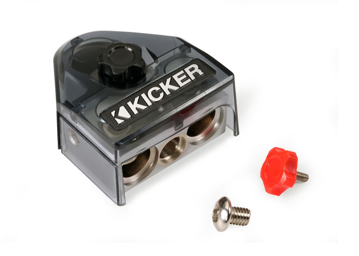 Kicker Car Audio BT4 Battery Terminal Pos/Neg Versa-Gauge Connection Points New