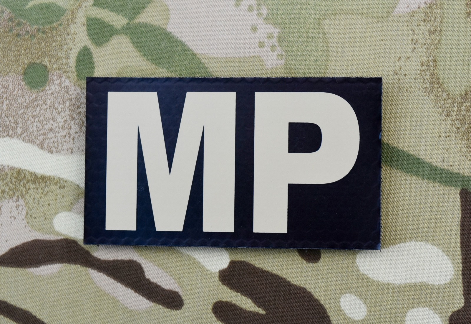 Infrared MP Black & Tan IR Patch Military Police 31 Bravo Red Cap