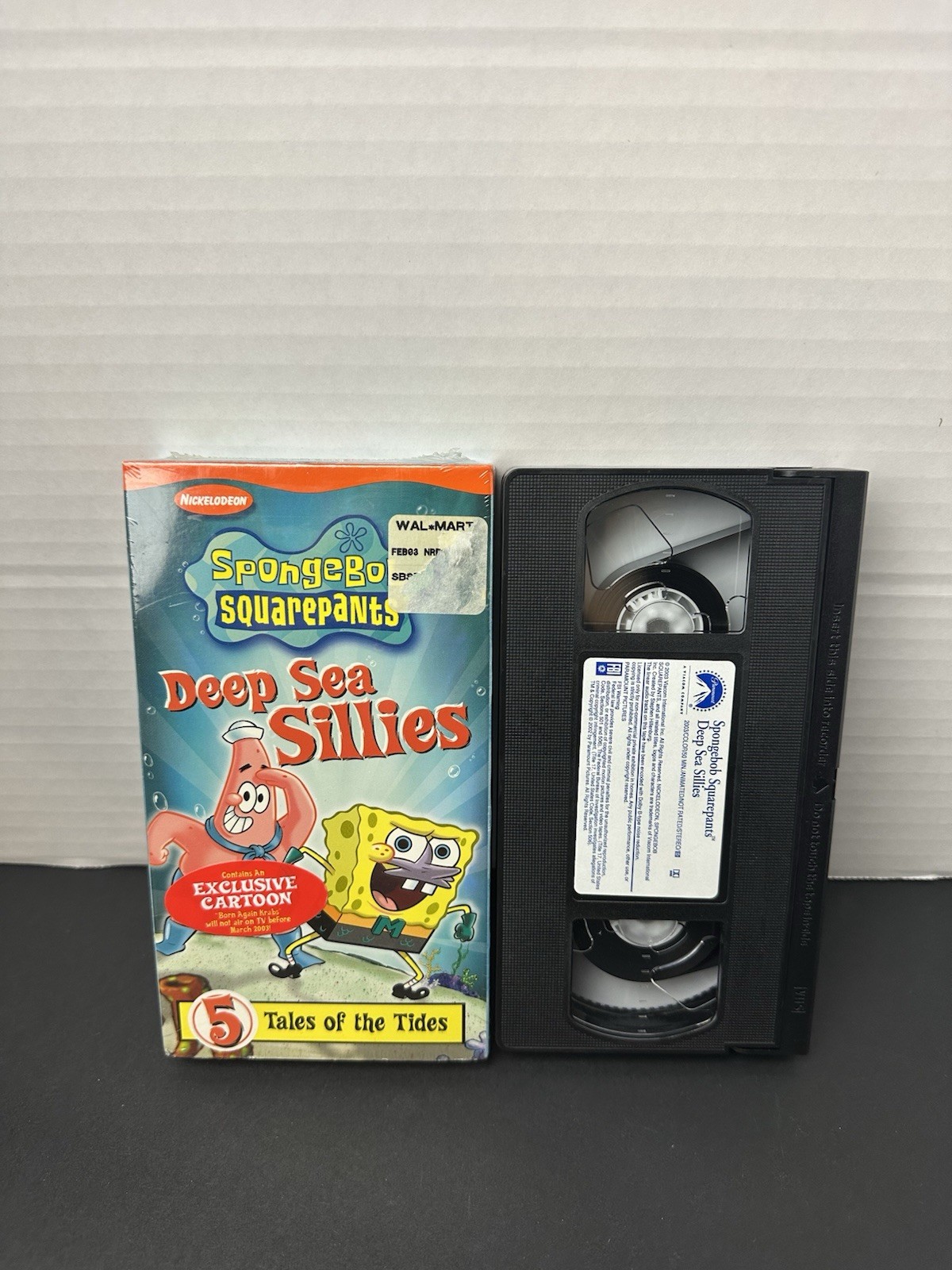 SpongeBob SquarePants Deep Sea Sillies VHS Nickelodeon 5 Tales of the Tides