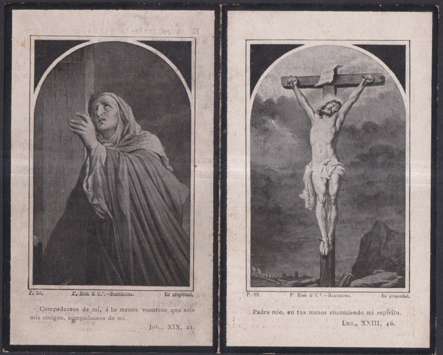 Holy card antique de Jesus santino image pieuses estampa