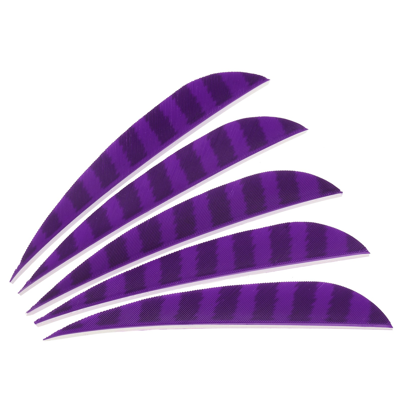 Arrows Vanes 20 Pack 4 Inch Arrow Feather Right Wing, Purple