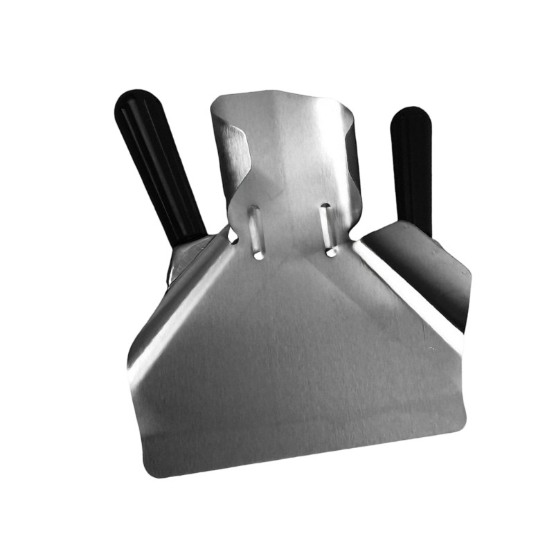 Efficient Serving Spoon Steel Quick Filling Tool for Bagger Snacks Scoops Tool