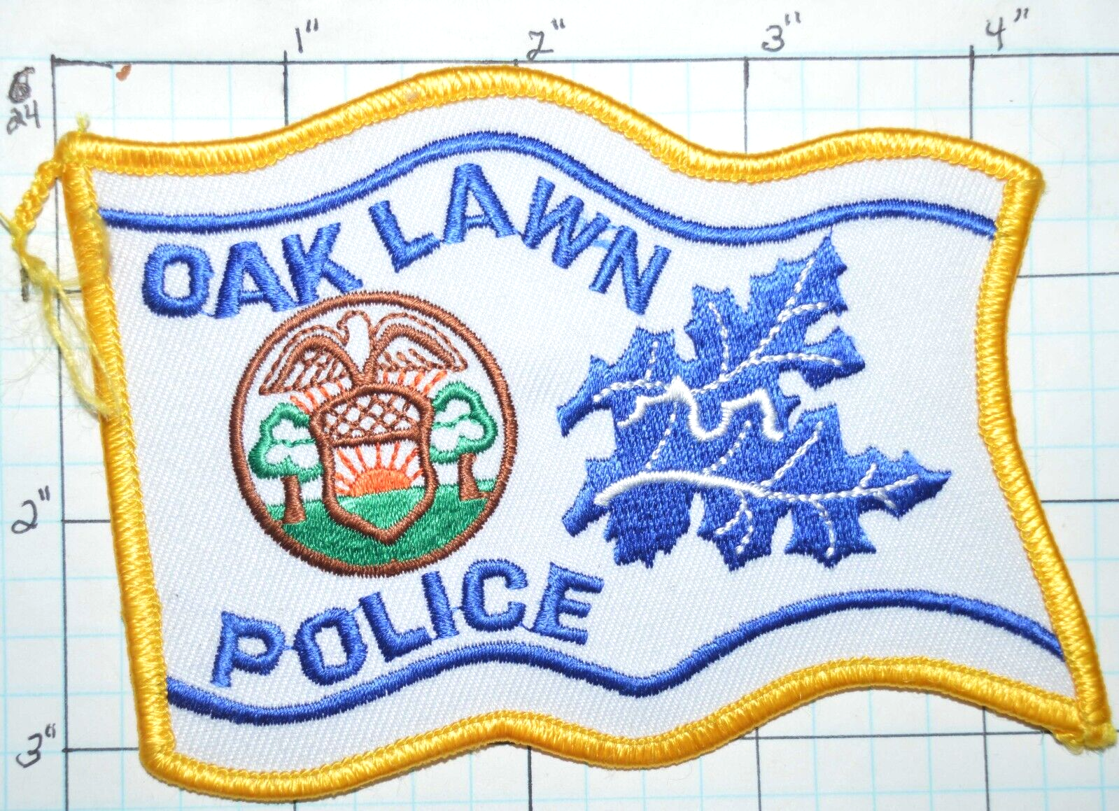 ILLINOIS, OAK LAWN POLICE DEPT PATCH