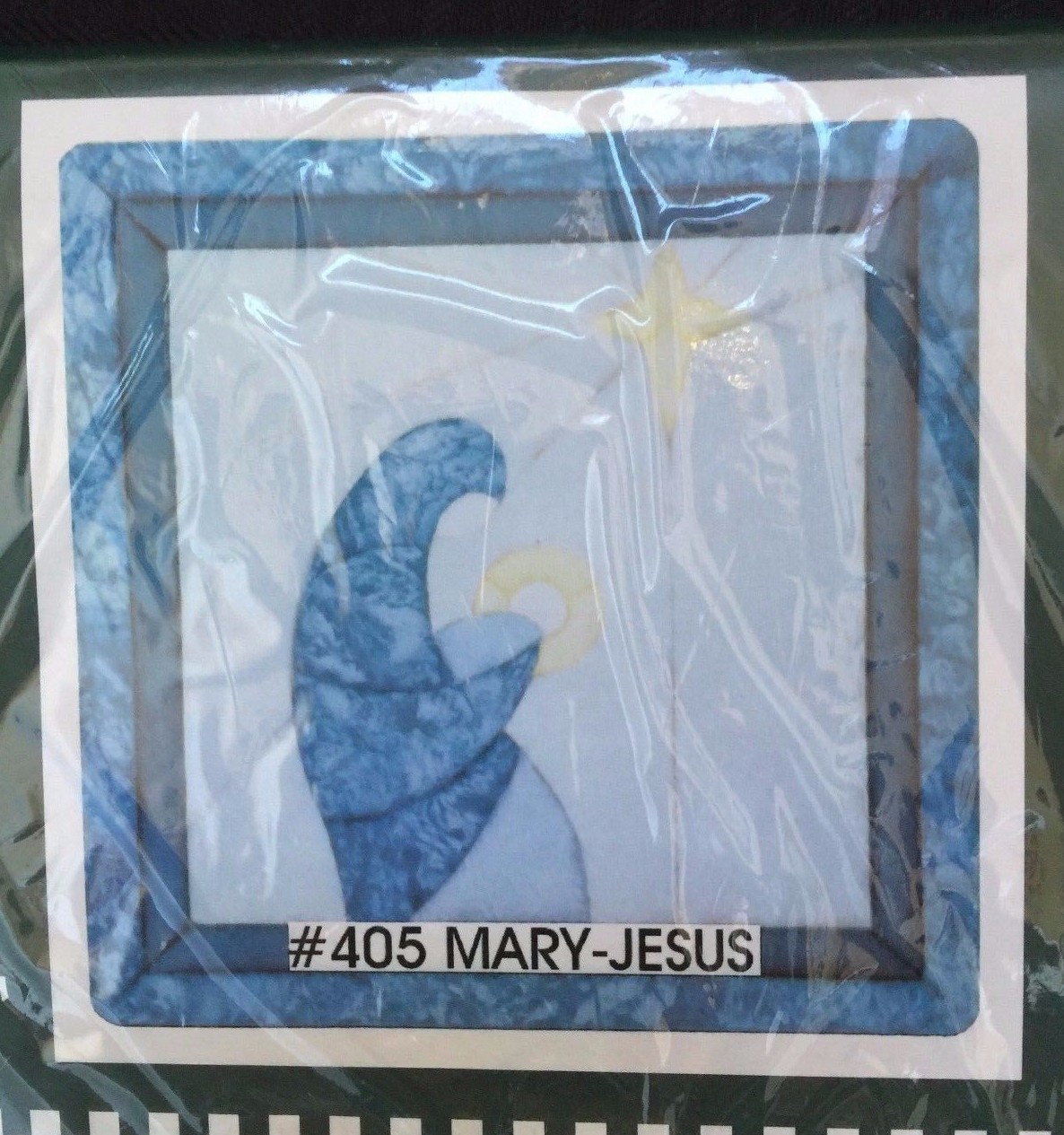 Quilt Magic No Sew Wall Hanging #405 Mary Jesus Madonna Child