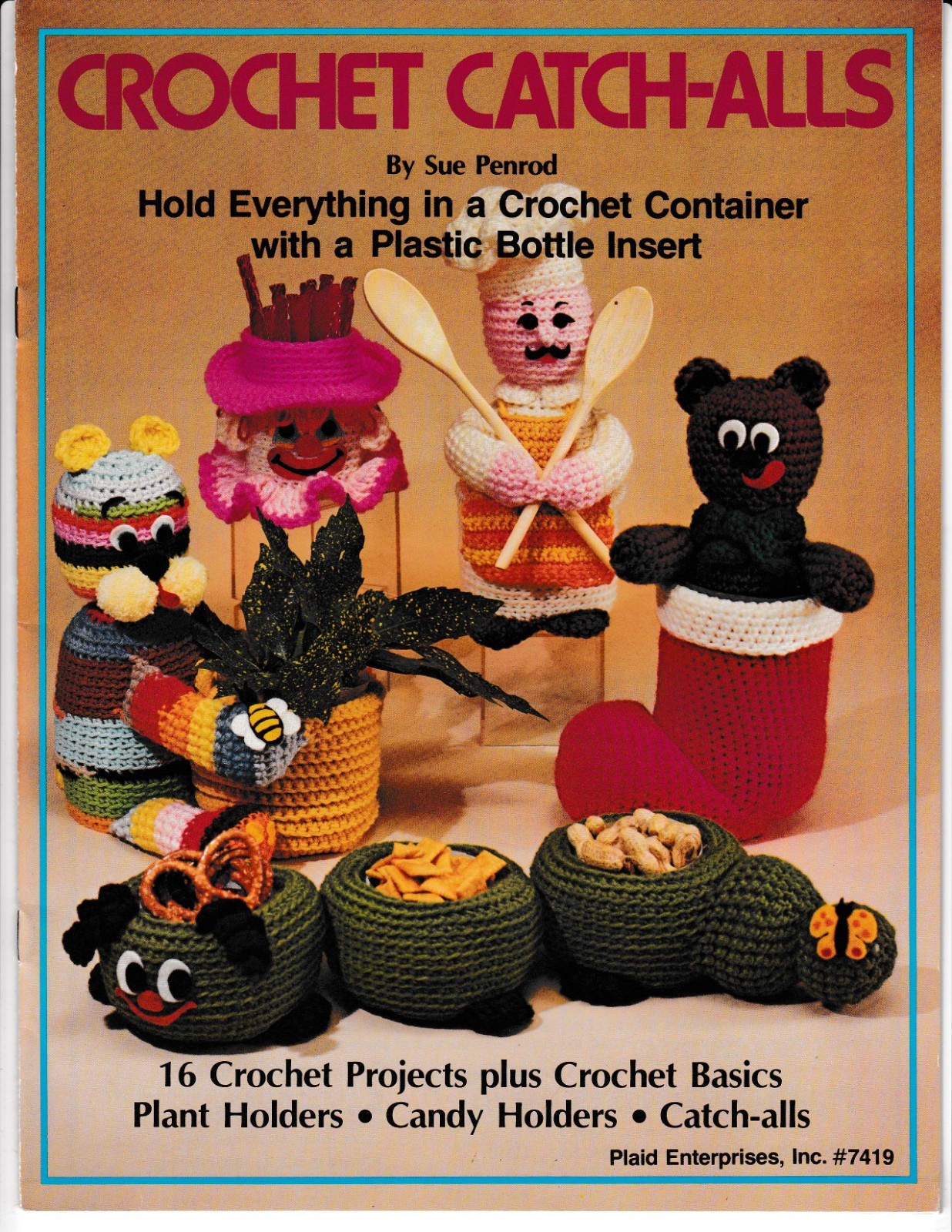 Crochet Catch-Alls Containers | Plaid Enterprises 7419