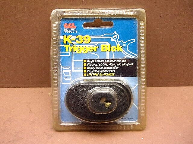 CCL SECURITY PRODUCTS K-39 TRIGGER BLOK New in Package Pistols Rifles Shotguns
