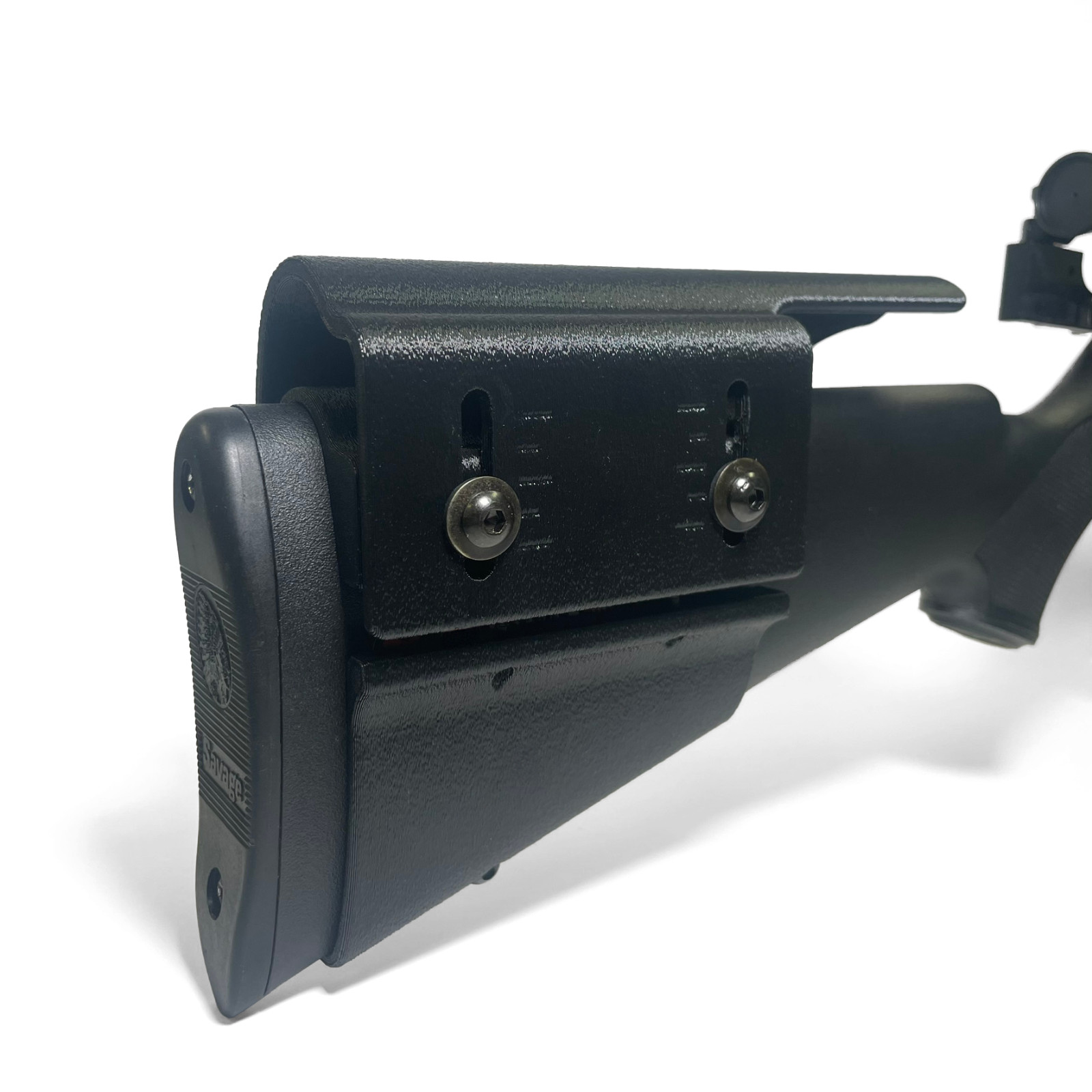 Adjustable RH Cheek Rest/Riser fits RH Savage MK I, MK II, Model 93 - No Drill