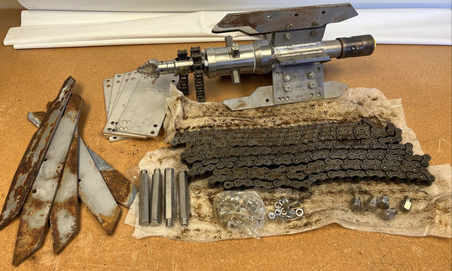 KEG SuperNova 4000 Sewer Chain Cutter Pipe Root Cutter
