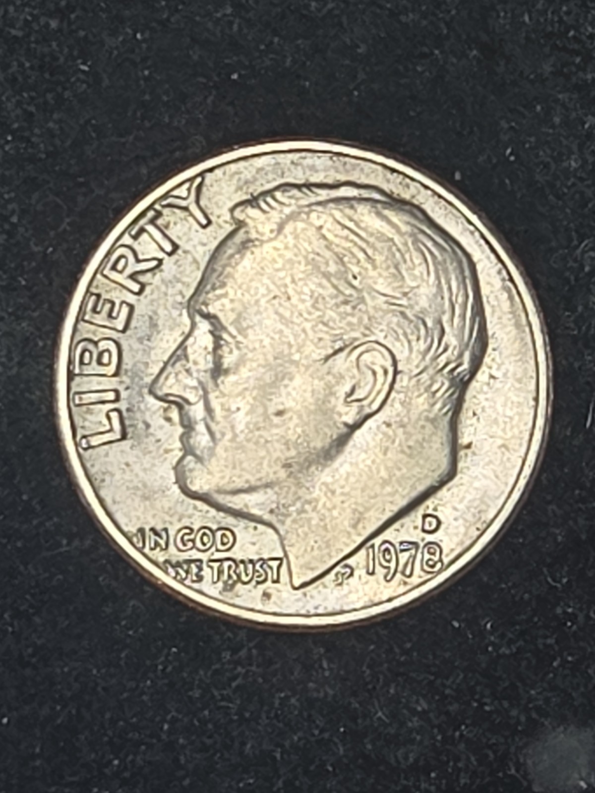 1978 D Roosevelt Dime Circulated #2