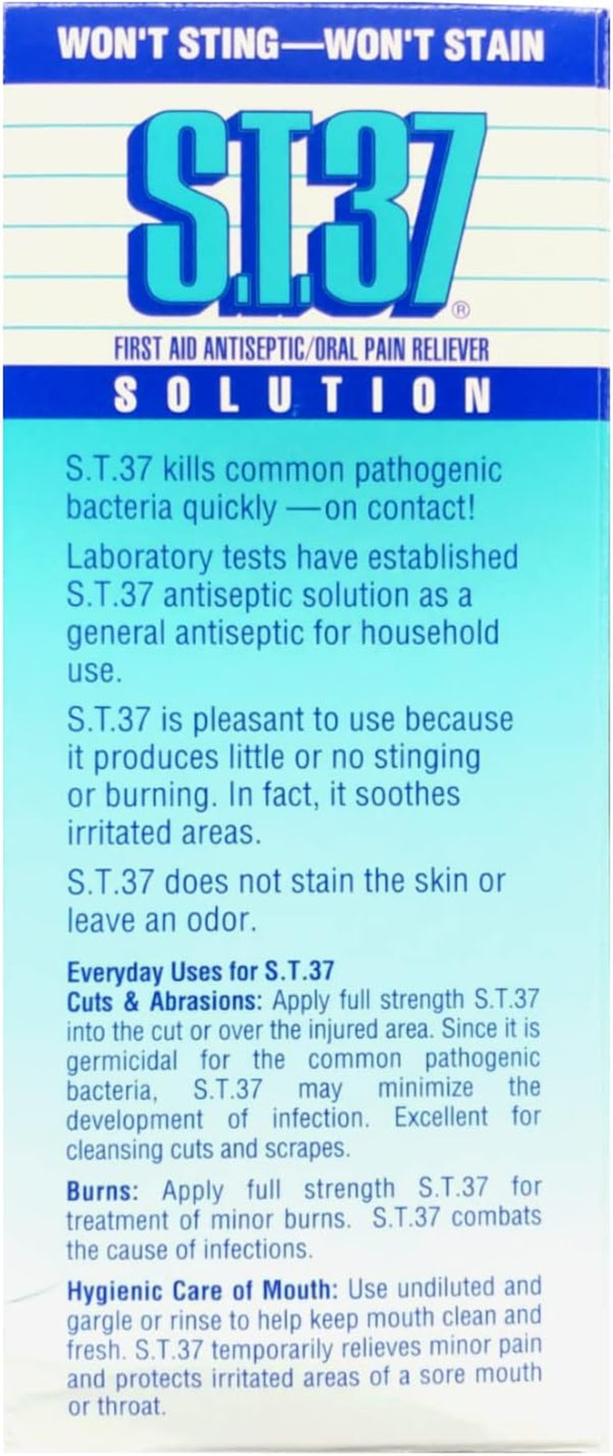 New ST 37 Antiseptic Solution 8 Oz Fast Shipping