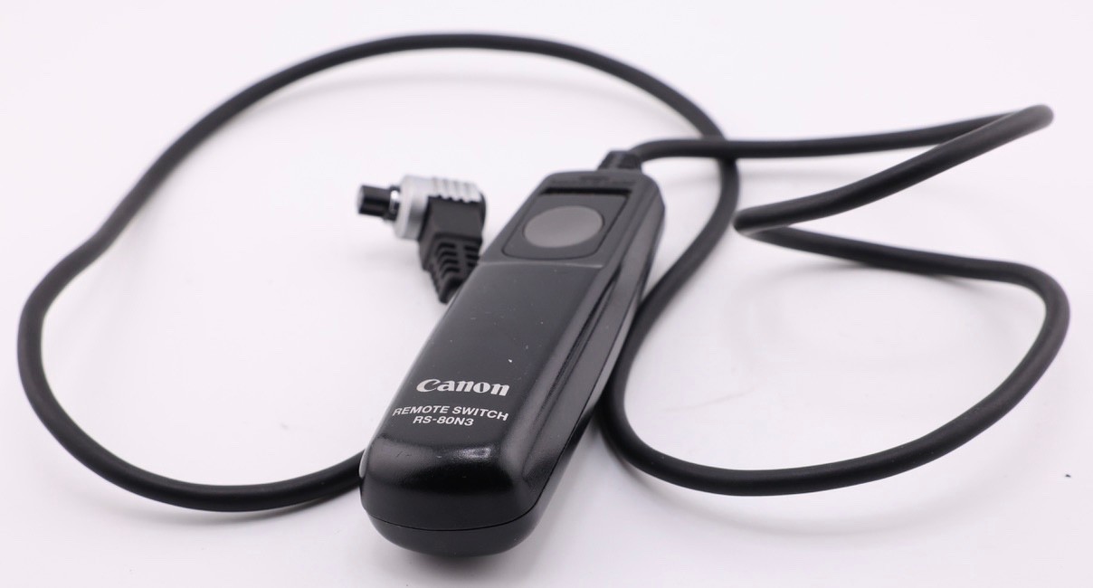 Genuine Canon OEM RS-80N3 Remote Shutter Switch For EOS 5D 1V 50D 7D II 1D
