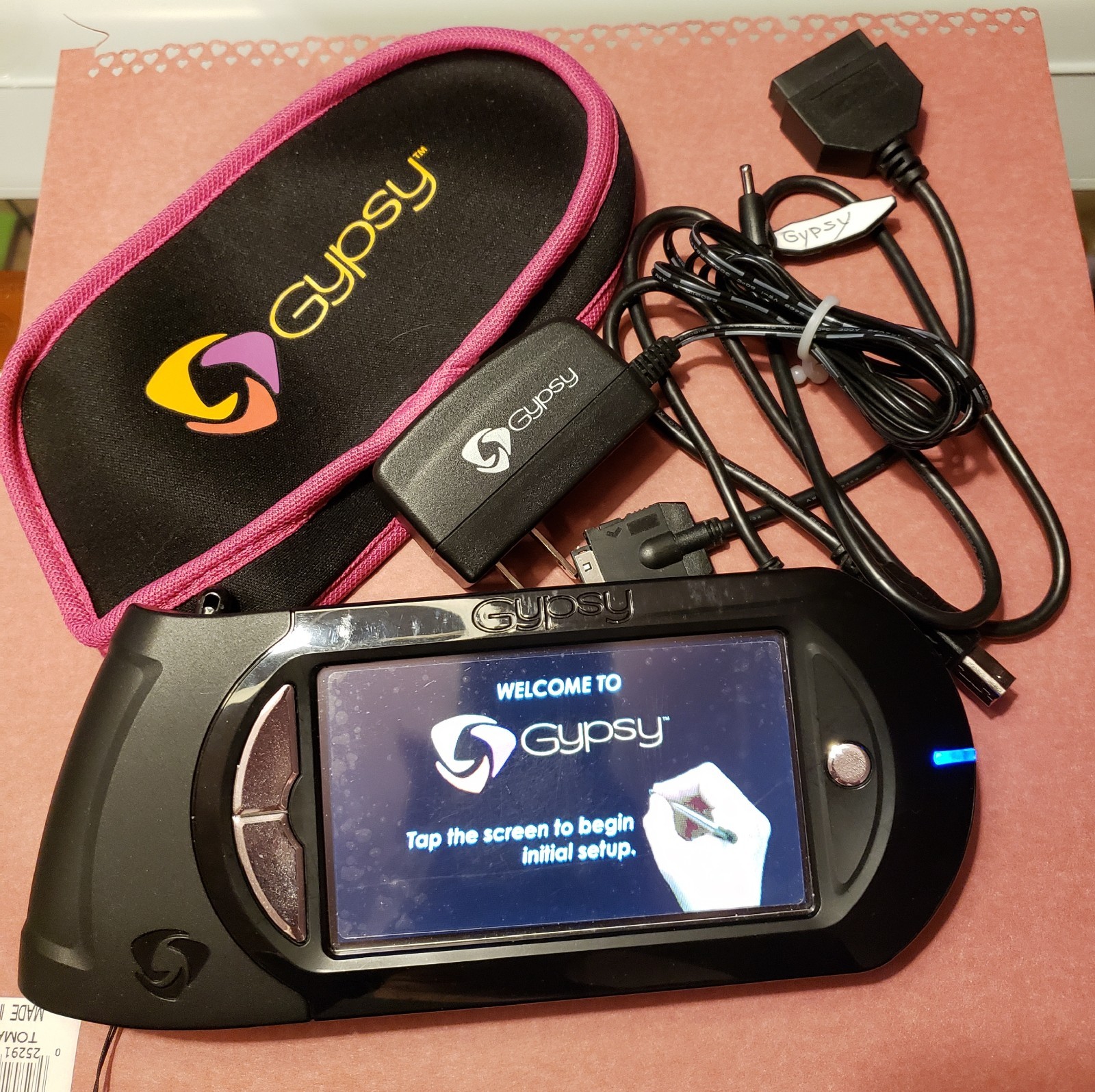 Circuit Provo Craft Gypsy Handheld Machine Storage Case & Cables in Original Box