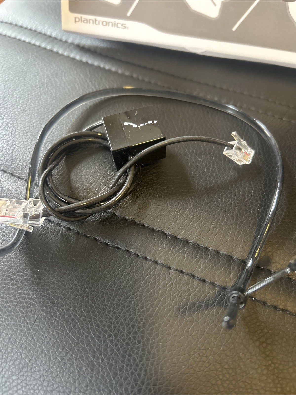 Plantronics Headset Multi Device Wireless System Savi 745 Untested Turns On