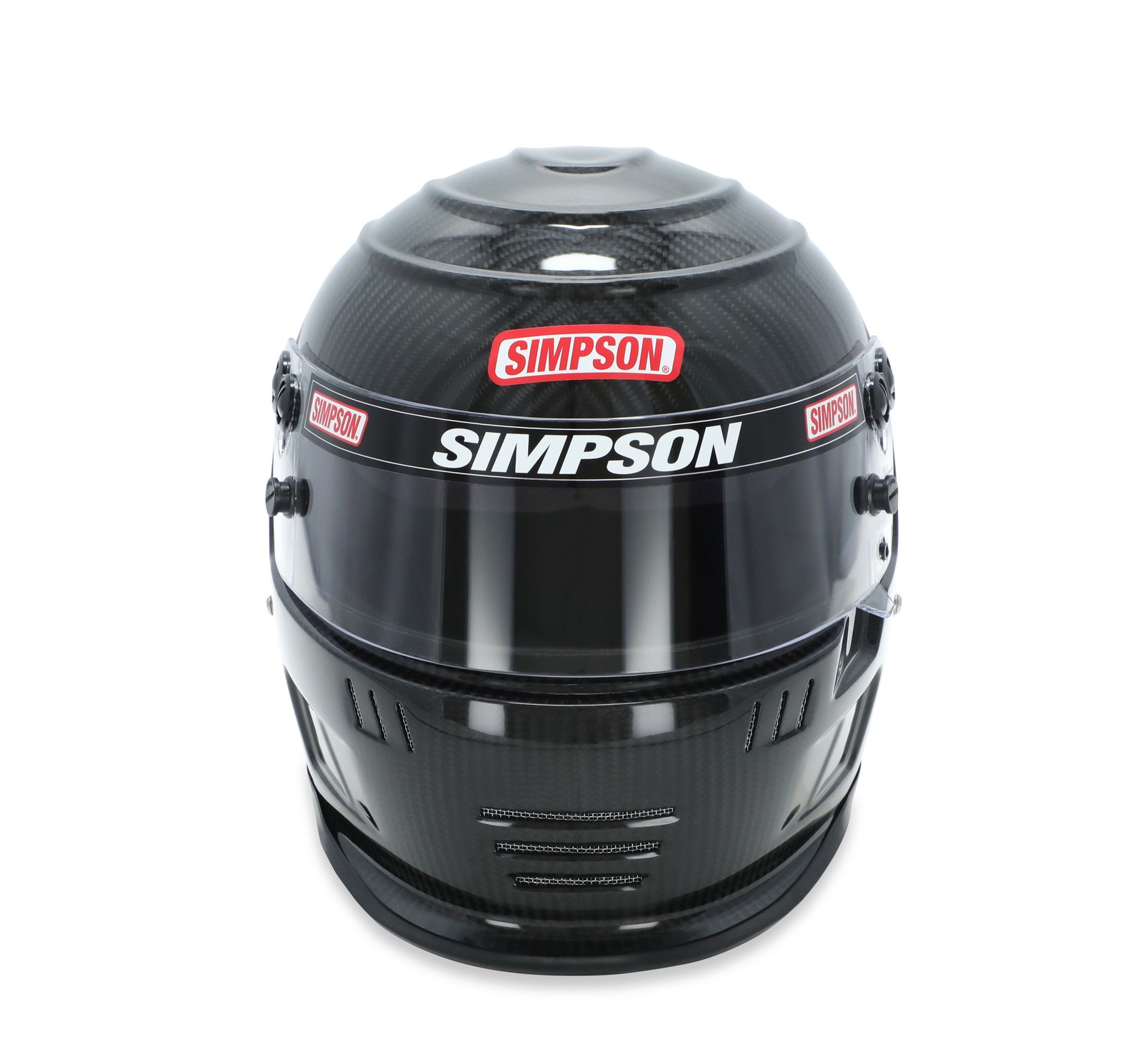 770712C Simpson Racing SA2020 Carbon Speedway Shark Racing Helmet