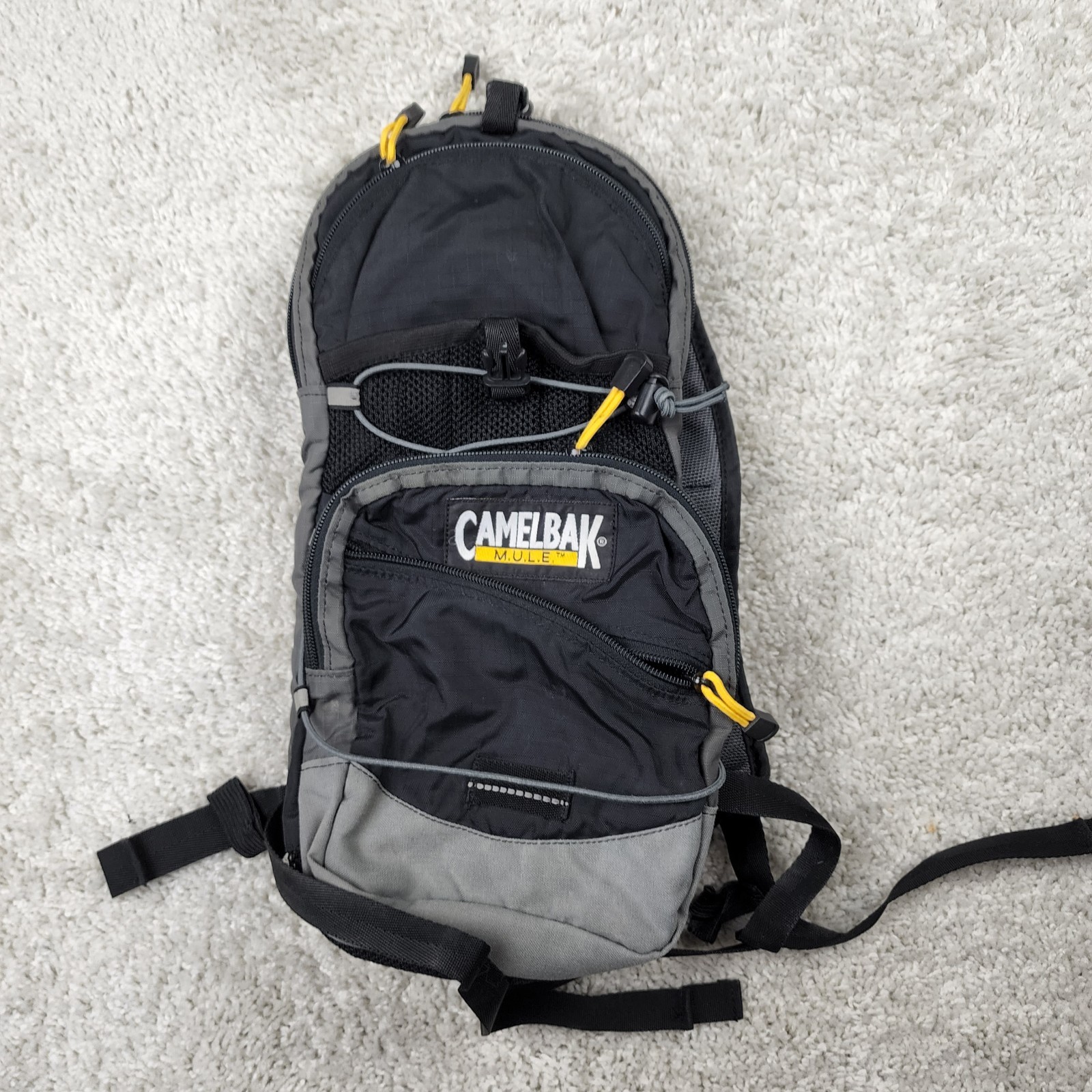 Camelback Mule Hydration Backpack No Bladder Black Hiking Camping Vintage VTG