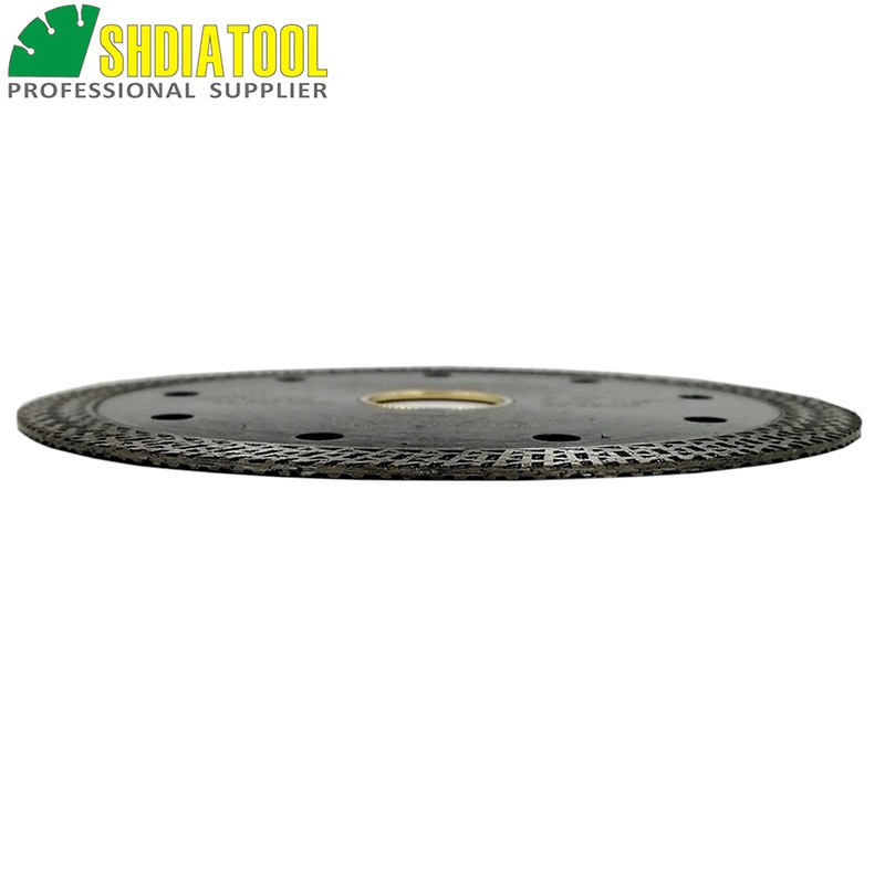 5pc Diamond Mesh Turbo Angle Grinder Saw Blade for Porcelain Tile 4.5''/115mm
