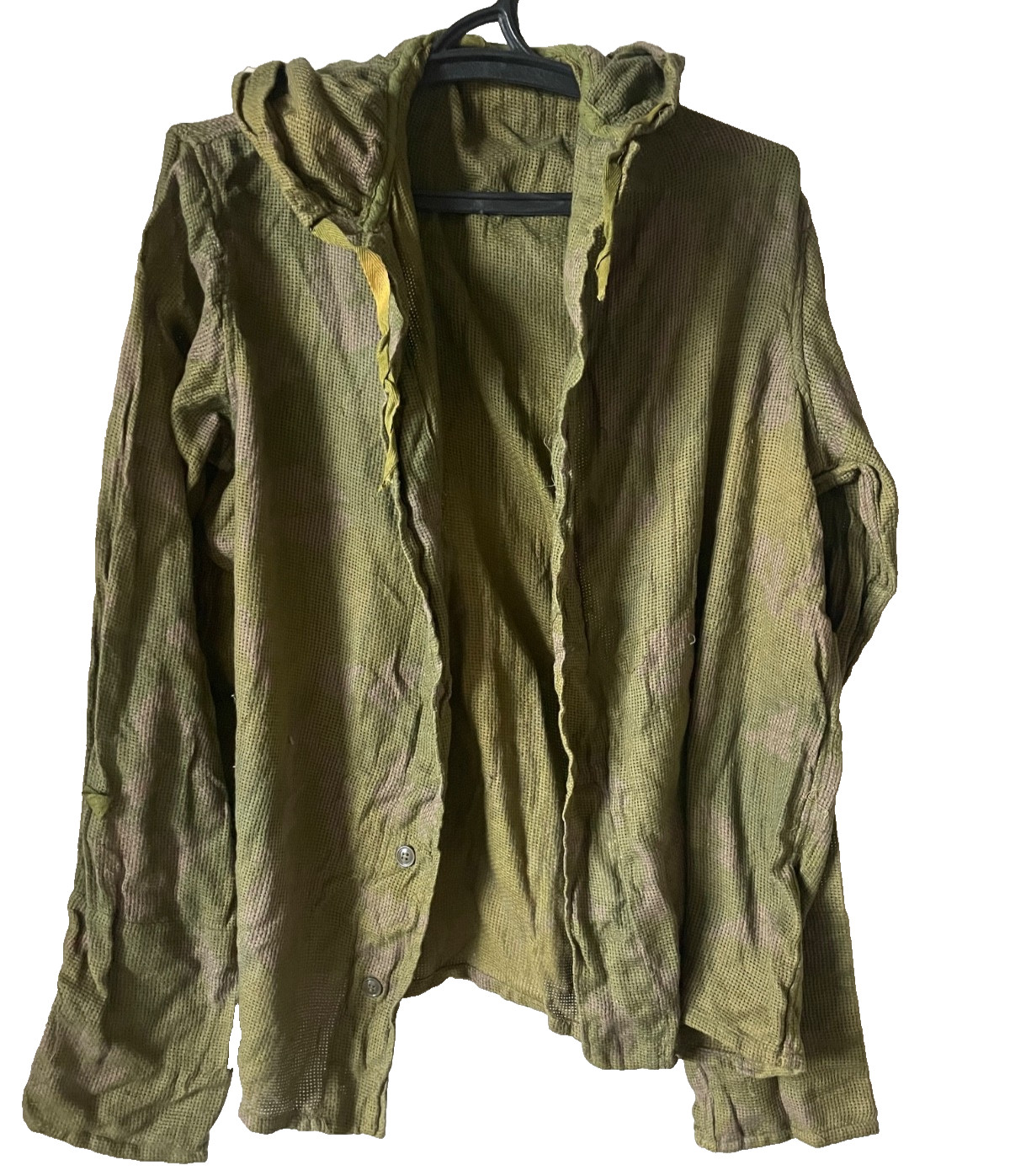 Rus Army KZS mesh jacket BEREZKA green USSR vntg 1977 Sverdlovsk s.2 NEW