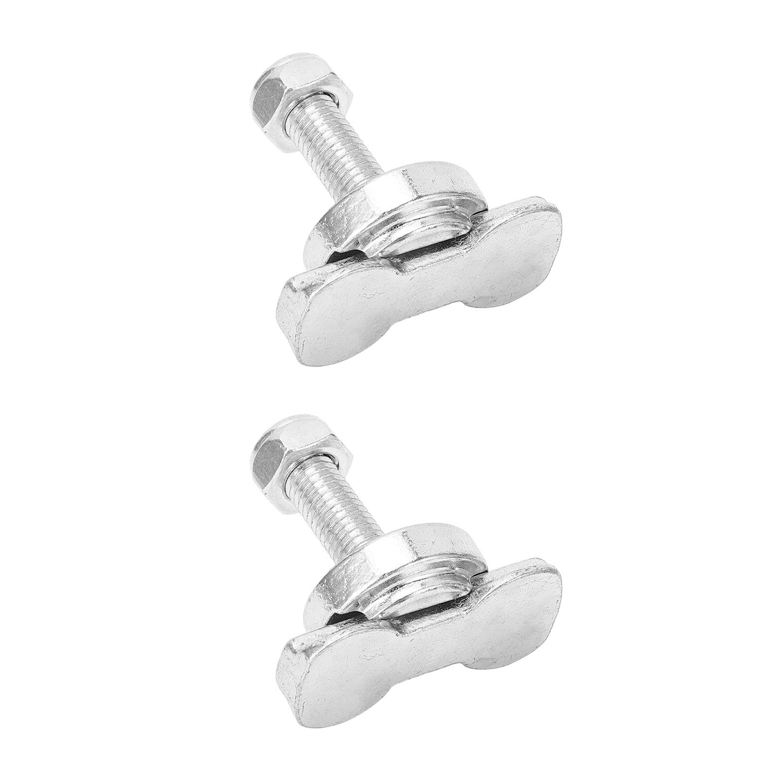 1 Pair L Track Double Lug Threaded Stud Fitting Tie Down For Truck Trailer
