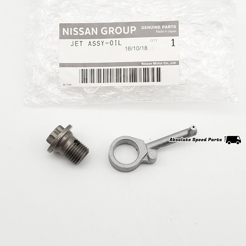 NEW OEM Nissan Oil Jet Squirter & Bolt for SR20DET Pulsar GTIR 11560-54C01