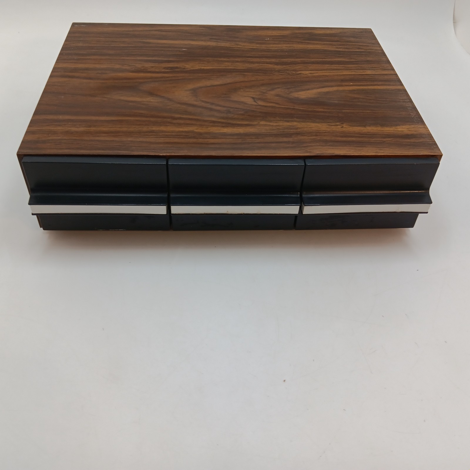 Kenmark Industrial CO LTD Music Cassette 3 Drawer Storage Case Holds 36 Tapes