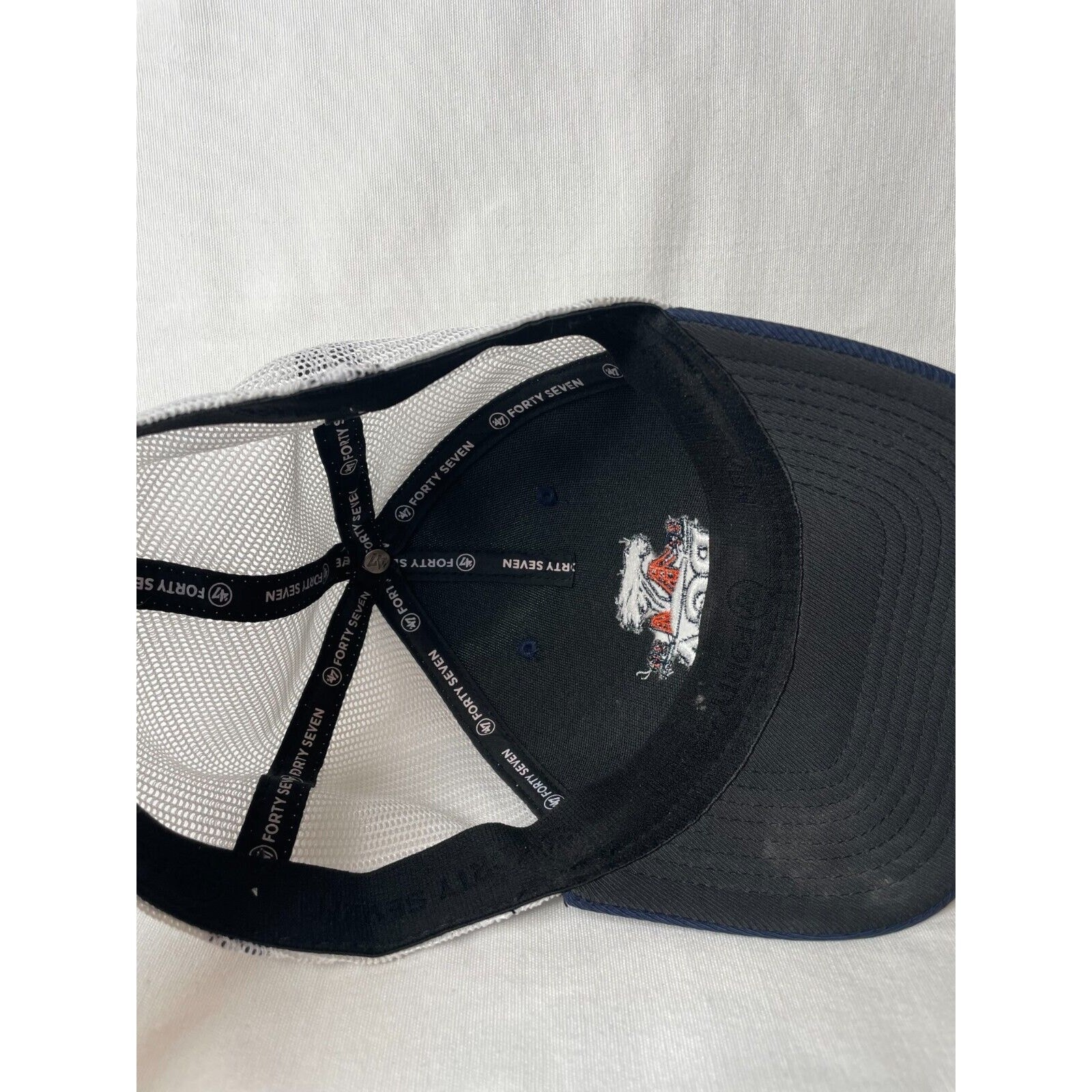 47Brand PGA Harding Park OSFA Stretch Blue Golf Visor Adjustable Hat